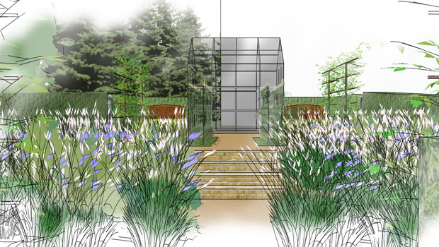 Blind Veterans UK Centenary Garden Wales